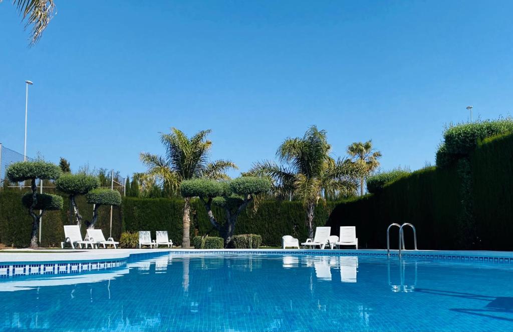 Piscina del Hotel Playa Canet, en Canet d'en Berenguer.