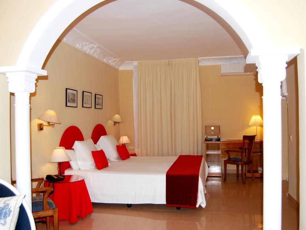Una de las habitaciones dobles del hotel.
