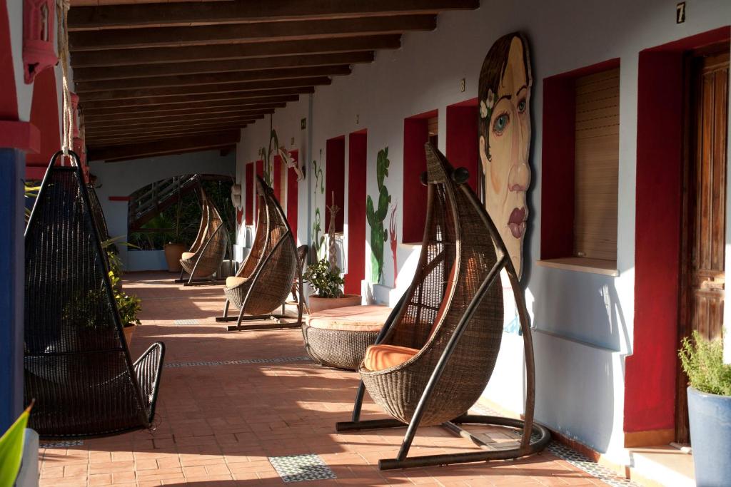 Mecedoras para el descanso.
