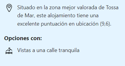 Puntos fuertes del hostal codolar