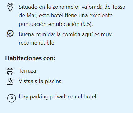 puntos fuertes del hotel Windsor