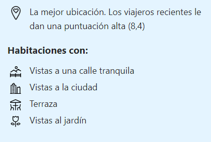 Puntos fuertes del hotel rural El Rocal