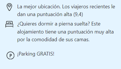 Puntos fuertes de Posada Casa de la Sal