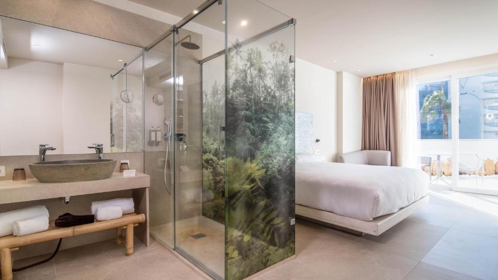 Una habitación doble.