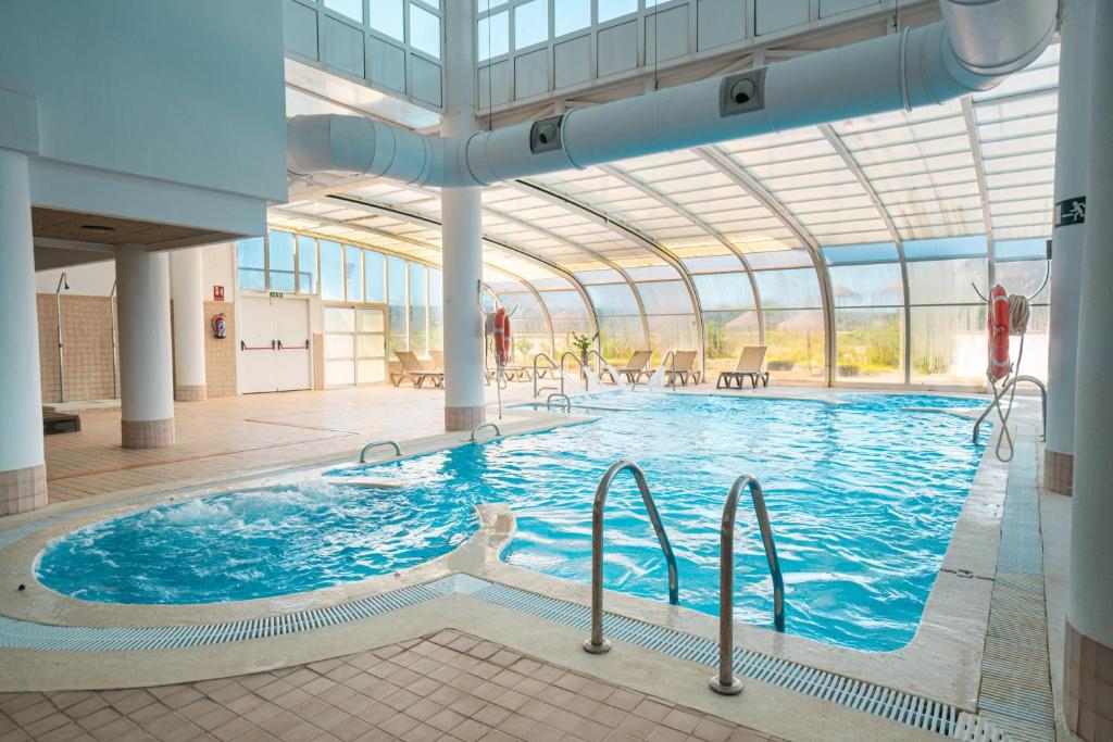 La zona de spa del hotel.