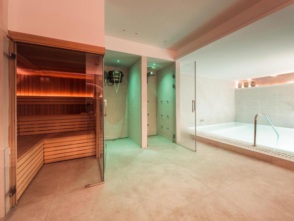 La zona de spa, un pequeño santuario de bienestar incluido en la reserva.